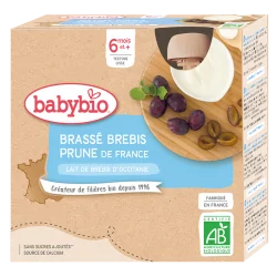 Babybio Brassé Brebis Prune...
