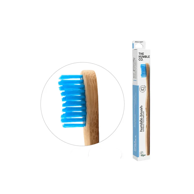 THE HUMBLE BROSSE A DENTS BAMBOU POUR ADULTES MIX
