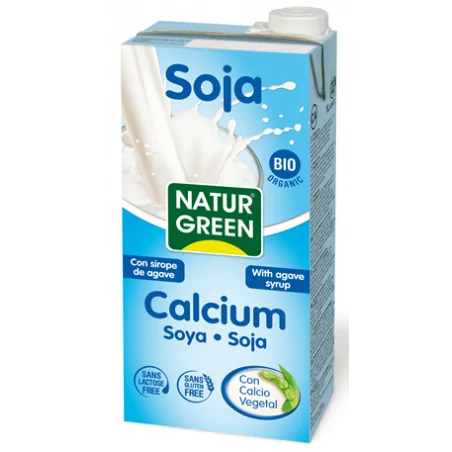 Naturgreen SOJA CALCIUM 1L 0% gluten, 0%lactose