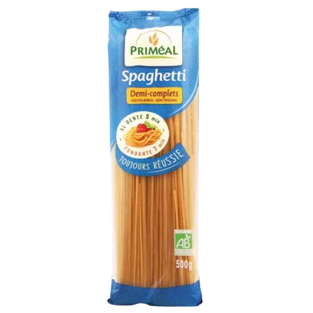 Primeal Spaghetti Demi-complètes 500G