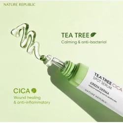 nature republic Green Derma Tea Tree Cica Spot Serum