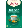 YOGI TEA Bonheur 17x2g ( Cannelle, anis, réglisse, cardamome, basilic, lavande, fenugrec)