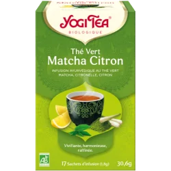 Yogi Tea THE VERT CITRON MATCHA 17X2G