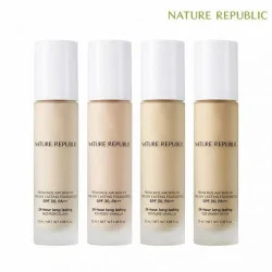NATURE REPUBLIC PROVENCE AIR SKIN FIT ONE DAY LASTING FOUNDATION Y23 WARM BEIGE SPF30 PA++ 32 ml