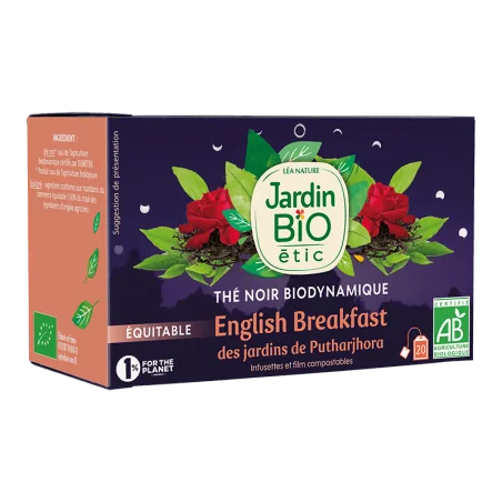 JARDIN BIO THE NOIR ENGLISH BREAKFAST 32G