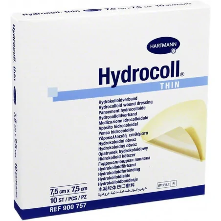 HARTMANN HYDROCOLL 7.5*7.5 CM 10 PANSEMENTS