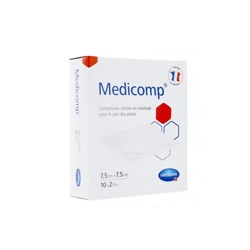 Hartmann Medicomp Compresse 7.5*7.5 20U