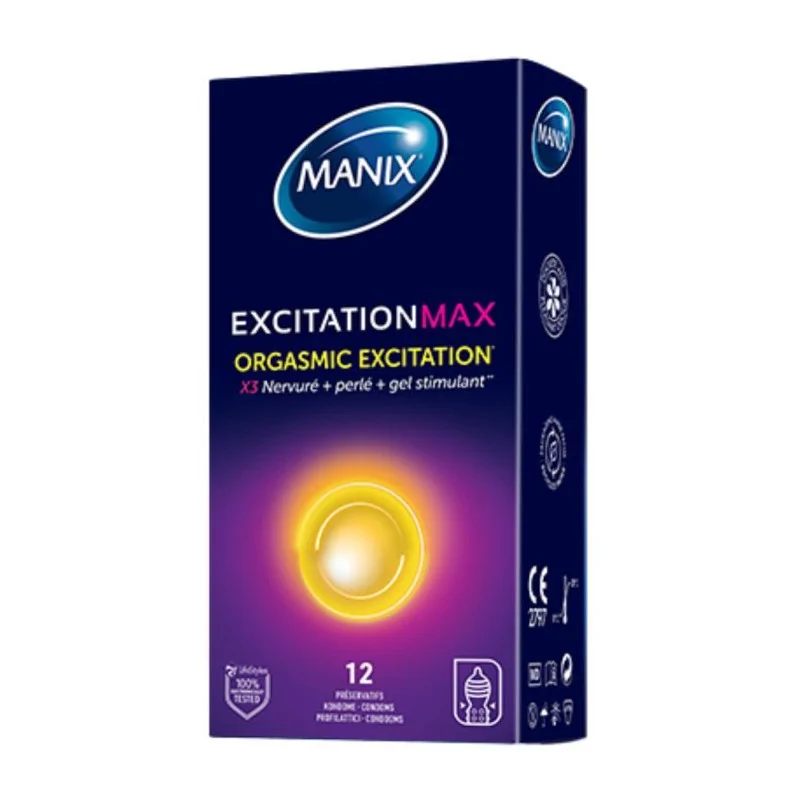 Manix Excitation Max 10 préservatifs