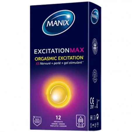 Manix Excitation Max 10 préservatifs