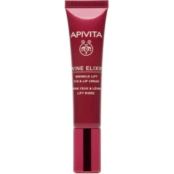 Apivita WINE ELIXIR Crème Yeux & Lèvre Lift Rides 15ml