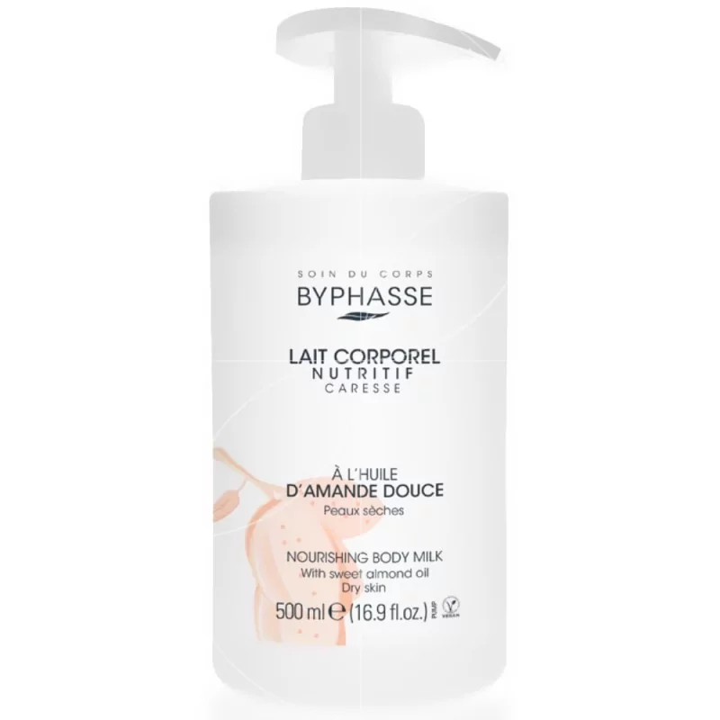 Byphasse - Lait Corporel Nutritif À L'huile D'amande Douce - 500ml