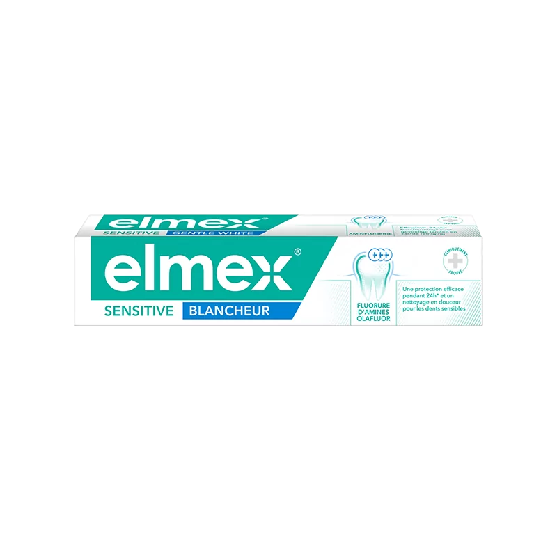 Elmex Dentifrice SENSITIVE BLANCHEUR