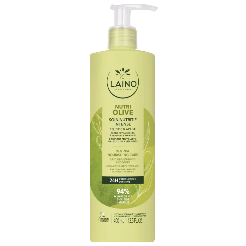 LAINO Soin nutritif intense extrait d’olive vitamine E 400ml