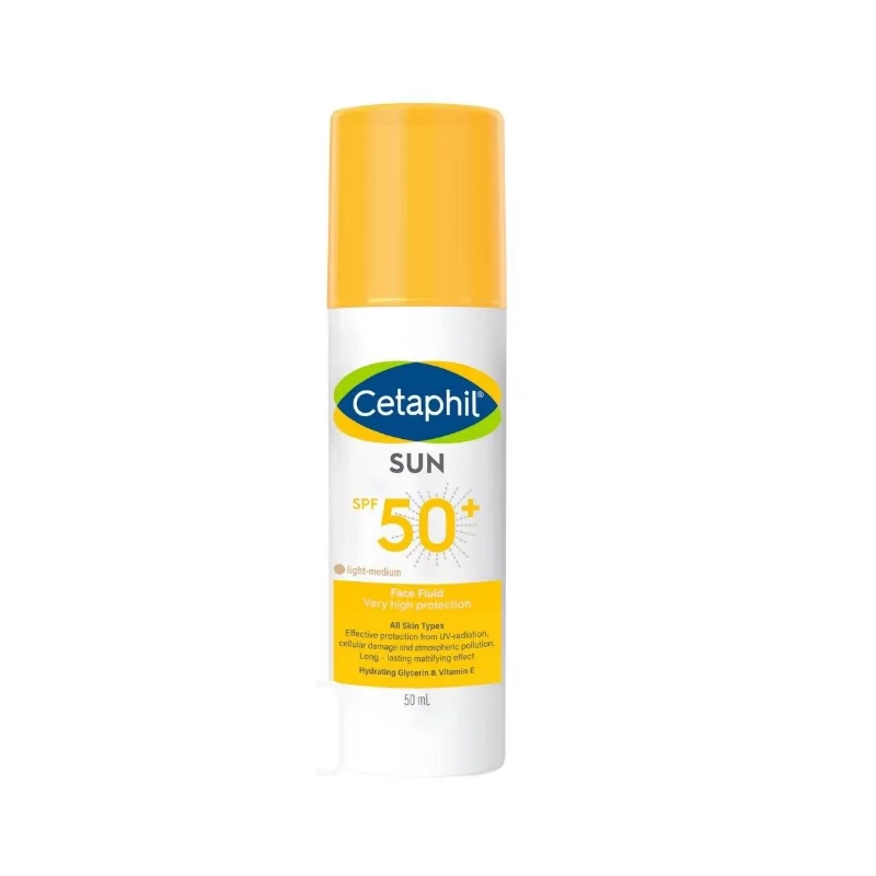 Cetaphil Sun Face Fluide Teinte Spf50+ 50ml