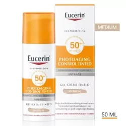 EUCERIN SUN PROTECTION CC CRÉME MÉDIUM SPF 50+ (50 ML)