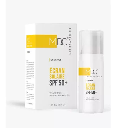 MDC Synergie Ecran Solaire spf50+ Peaux Grasses 50 ml