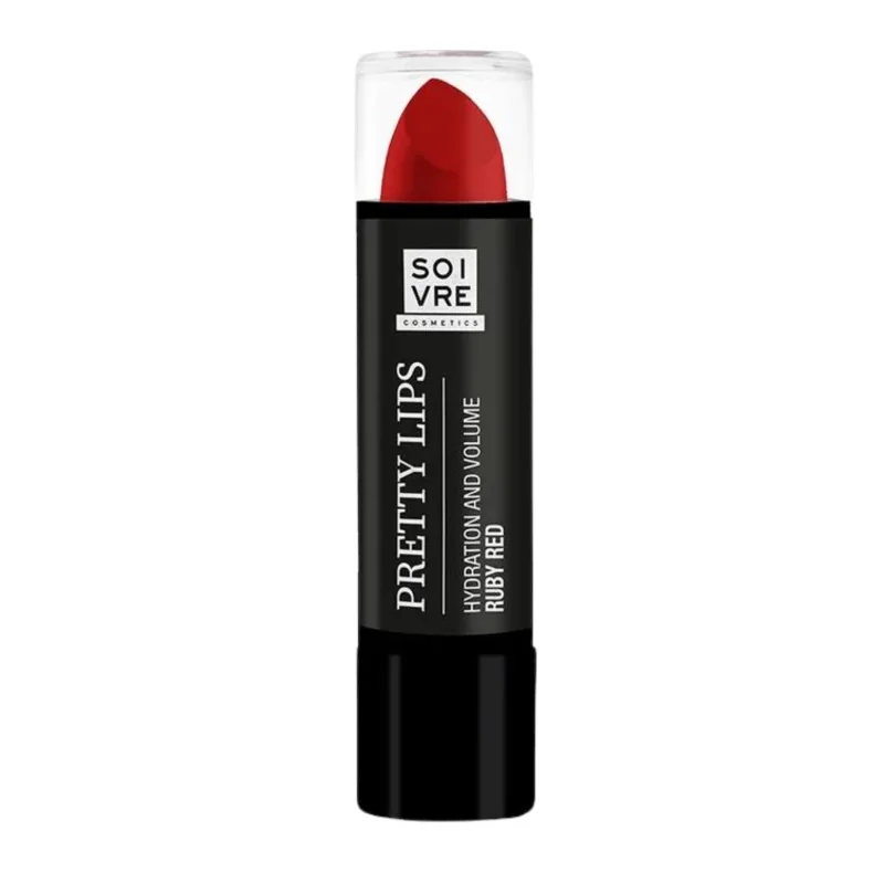 SOIVRE PRETTY LIPS RUBY RED 3.5g (GLOSS) «ROUGE» «water proof»