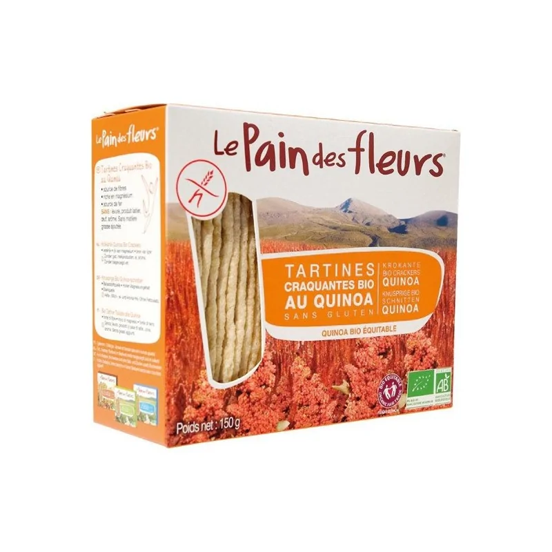 Le Pain des Fleurs Tartines Craquantes au Quinoa 150G