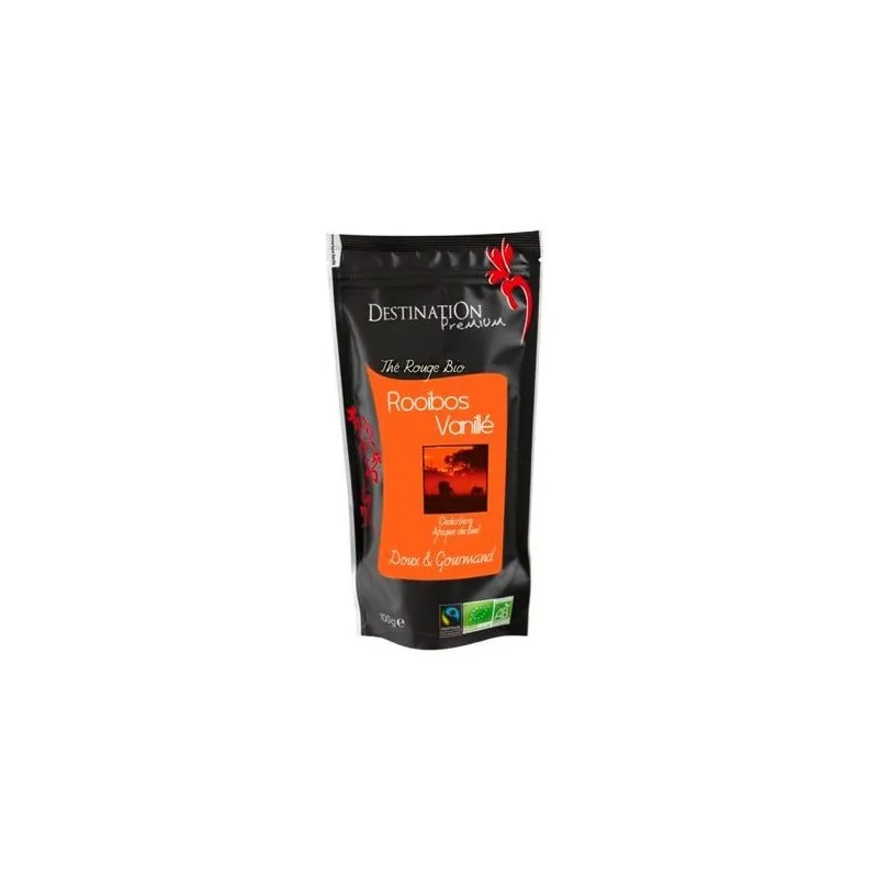THE ROUGE ROOIBOS VANILLE FINE COUPE 100g